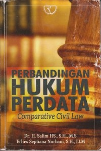 Perbandingan hukum perdata : compative civil law