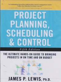 Project planning, scheduling & control