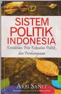 Sistem politik Indonesia : kestabilan, peta kekuatan politik dan pembangunan