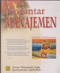 Image of Pengantar manajemen