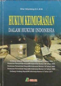 Hukum keimigrasian dalam hukum indonesia