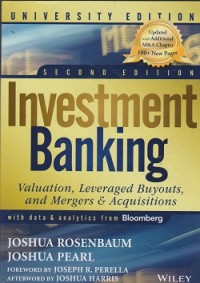 Image of Investment banking : valuation, leveraged buyouts, and mergers & acquisitions