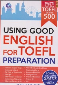 Using good english for toefl preparation