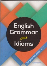 Image of English grammar plus idioms for general application