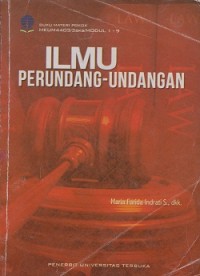 Materi pokok ilmu perundang-undangan; 1-9; HKUM4403/3 sks
