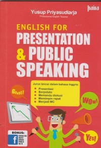 English for presentation & public speaking