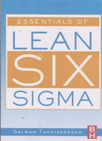 Essentials of lean six sigma