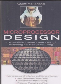 Image of Microprocessor design : a practical guide ffrom design planning to manufacturing