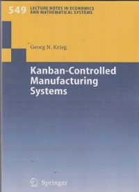 Image of Kanban-controlled manufacturing systems