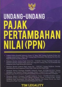 Undang-undang pajak pertambahan nilai (PPN)