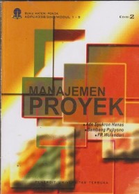 Buku materi pokok manajemen proyek