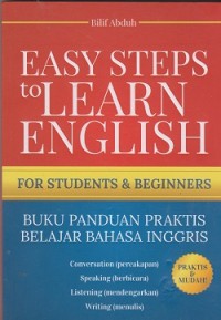 Image of Easy steps to learn english for students & beginners