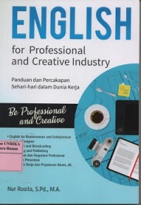 English for profesional and creative industry