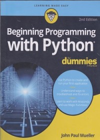 Beginning programming with python for dummies