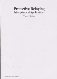 Protective relaying : principles and applications