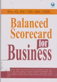 Balanced scorecard for business
**APBD