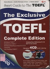 Image of The exclusive TOEFL  : the smart of english as a foreign language