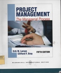 Image of Project management : the managerial process