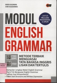 Modul english grammar: metode terbaik menguasai tata bahasa inggris lisan dan tertulis