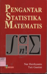 Image of Pengantar statistika matematis