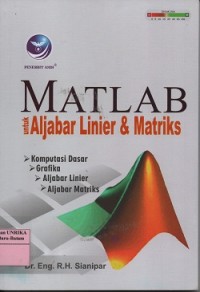 Image of Matlab untuk aljabar linier & matriks
