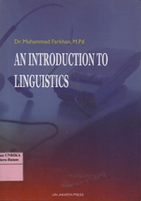 Image of An introduction to linguistics