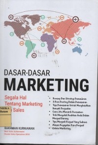 Image of Dasar-dasar marketing : segala hal tentang marketing dan sales