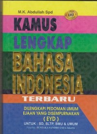 Kamus lengkap bahasa indonesia terbaru
